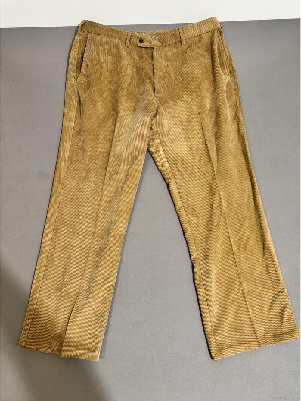 Peter Millar Pants Mens 38 Corduroy Crown Comfort Superior Soft Golf Nanoluxe